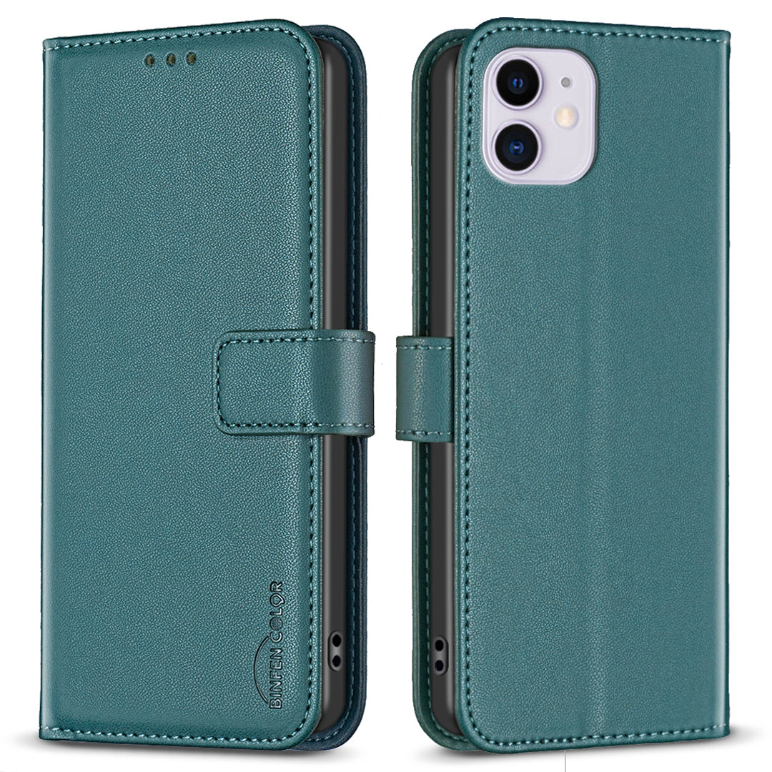 BINFEN COLOR BF17 For iPhone 11 PU Leather Wallet Case Magnetic Folio Flip Stand Phone Cover BINFEN COLOR BF17 For iPhone 11 PU Leather Wallet Case Magnetic Folio Flip Stand Phone Cover